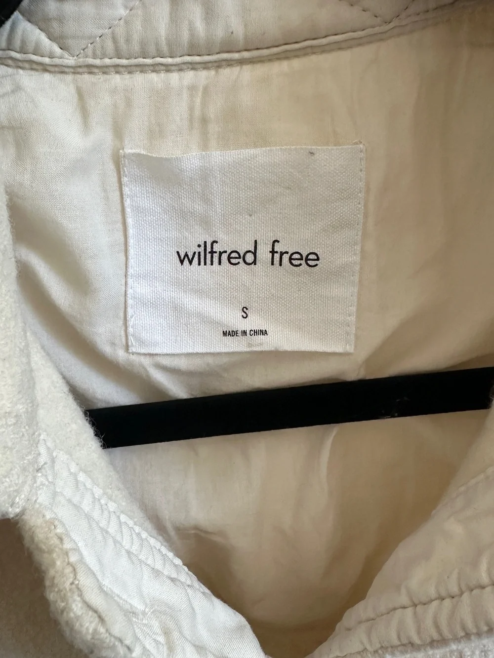 Wilfred Free Oatmeal Wool Shacket | 100% Merino Wool | Aritizia Size S - Picture 4 of 11